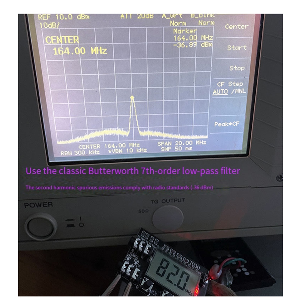 Fm Transmitter - AS95-FM ステレオ送信機ボード 76M-108M デジタル LCD ディスプレイ