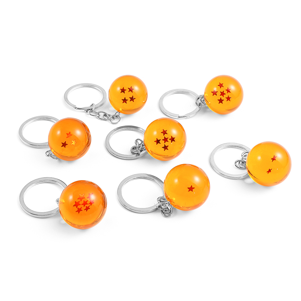 Car Accessories Japanese - 日本の漫画ドラゴンボールキーホルダー置物おもちゃキーリングペンダント車キーホルダーギフトアクセサリー