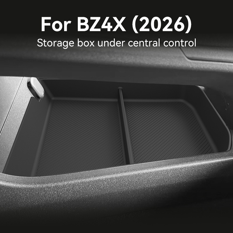 Car Accessories Papar - トヨタ BZ4X 2026 RHD センターコンソール下部収納ボックス滑り止め TPE