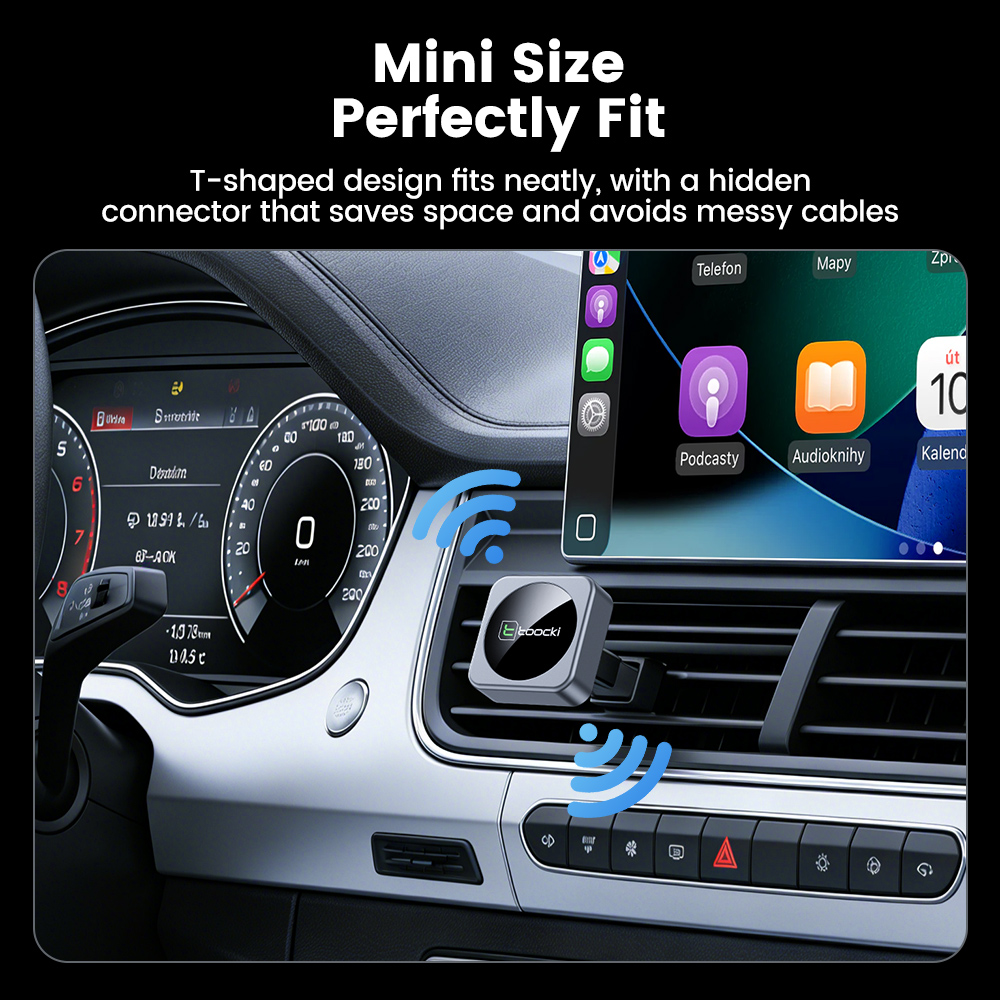 Toocki 2-in-1 ワイヤレスCarPlay & A - Car Accessories Usa のレビューと価格