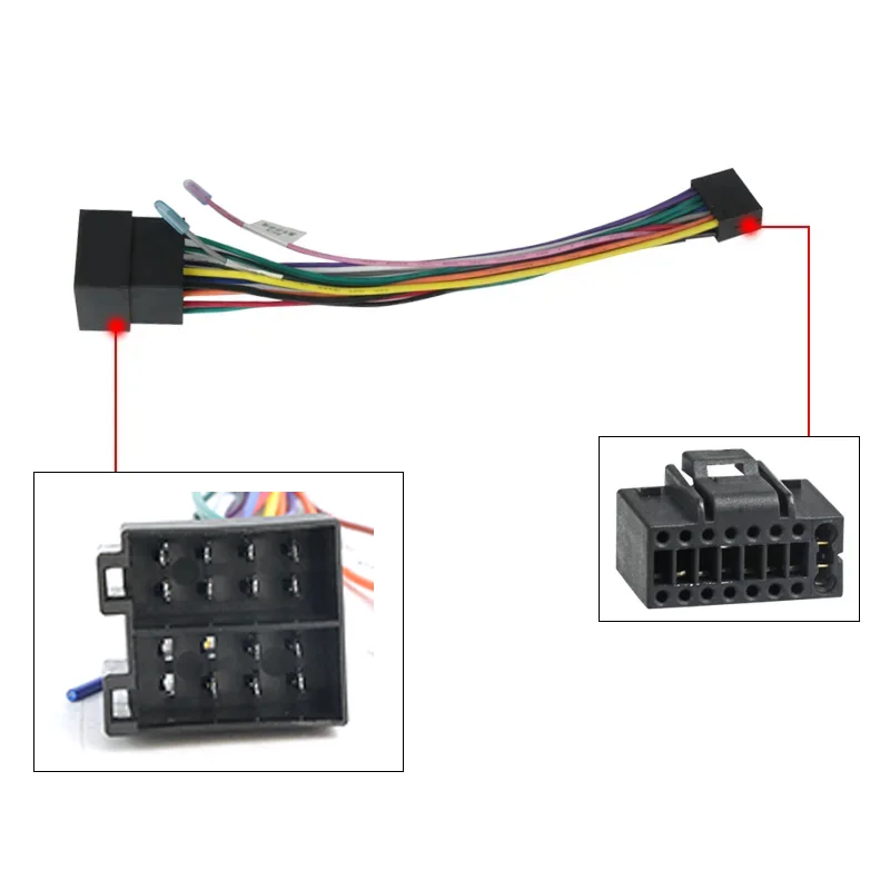 16 ピン ISO ユニバーサル電源ケーブルアダプタ And - Car Accessories Usa のレビューと価格