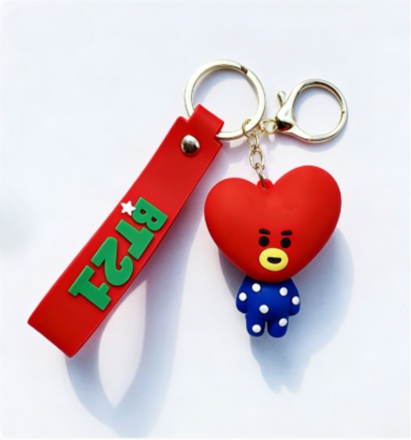 新しいBT21コヤRJシューキークッキータタチミーマンキーホ - Car Accessories Japanese のレビューと価格