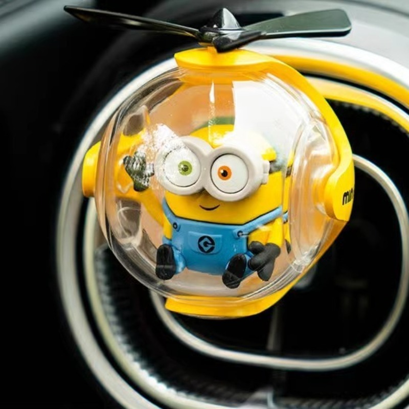 ミニオン風車用芳香剤、かわいい漫画風車用香水クリップ、クリエ - Car Accessories Usa のレビューと価格