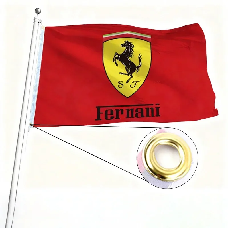 90x150cm レーシングバイク車プリントレーシングスポー - Car Accessories Banner のレビューと価格