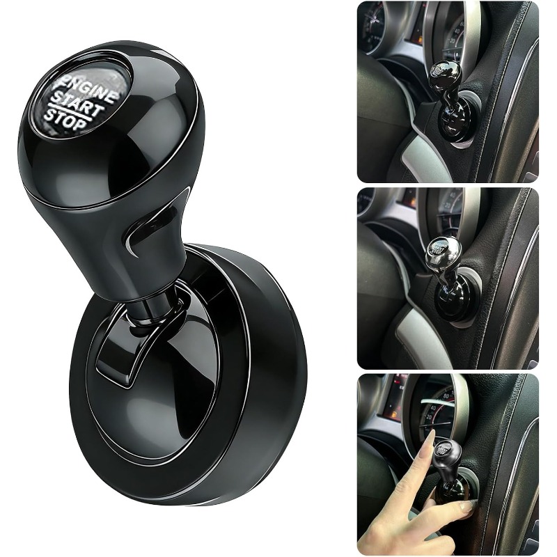 レトロジョイスティック装飾車ワンタッチスタートボタンプッシュ - Car Accessories Papar のレビューと価格