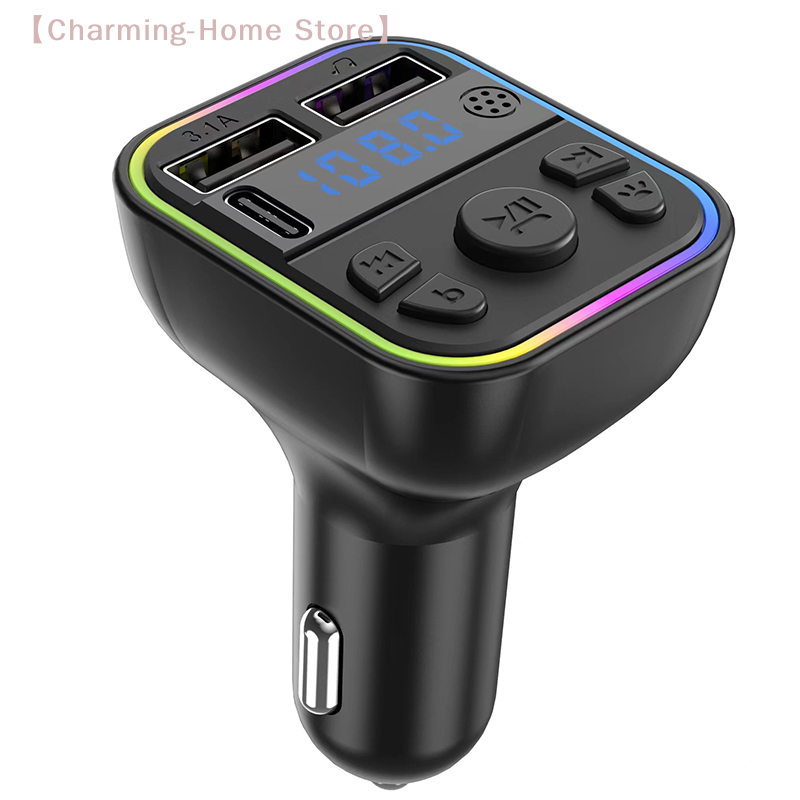 【M】デュアルUSB Type-Cカーチャージャー FMトラ - Fm Transmitter のレビューと価格