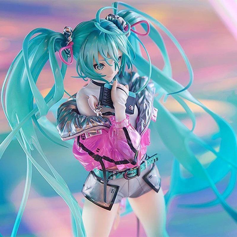 三矢山舞初音ミクツインテールフィギュア、可愛いアニメガール車 - Car Accessories Japanese のレビューと価格
