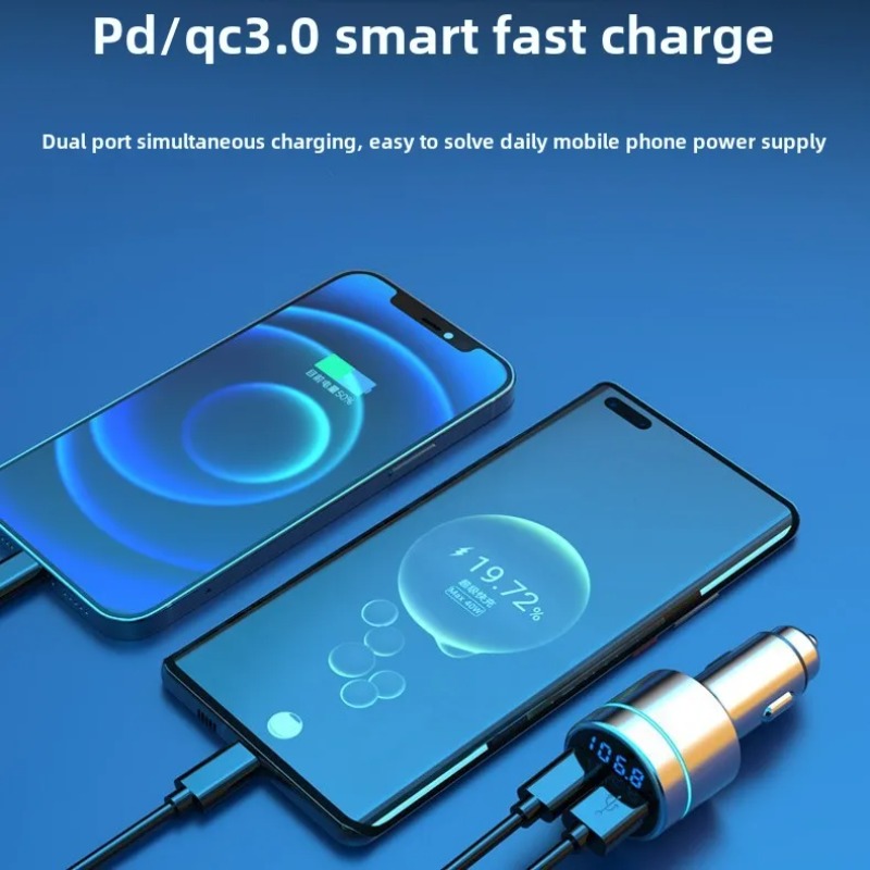 AZ-Car トランスミッター BC61 車載 Blueto - Fm Transmitter のレビューと価格