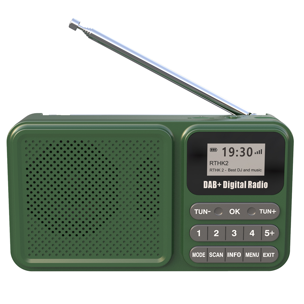 ポータブルDAB+ラジオ LCDディスプレイ搭載 Bluet - Fm Transmitter のレビューと価格