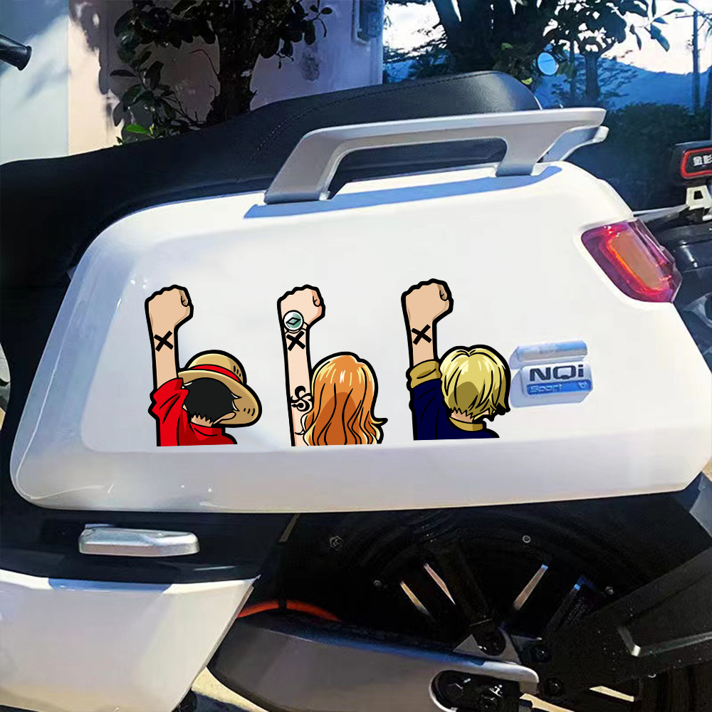 ワンピース12cmクリエイティブカーステッカールフィゾロワン - Car Accessories Japanese のレビューと価格