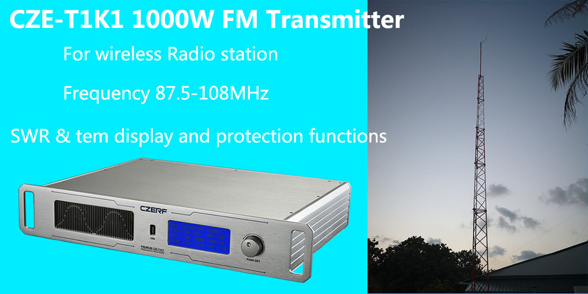 1KWプロフェッショナル1000ワットFM送信機、ワイヤレス - Fm Transmitter のレビューと価格